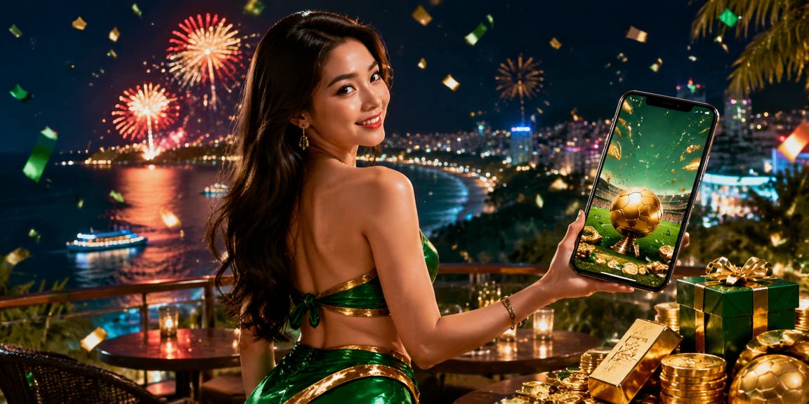 Người dùng chơi casino trên điện thoại tại bãi biển Vũng Tàu